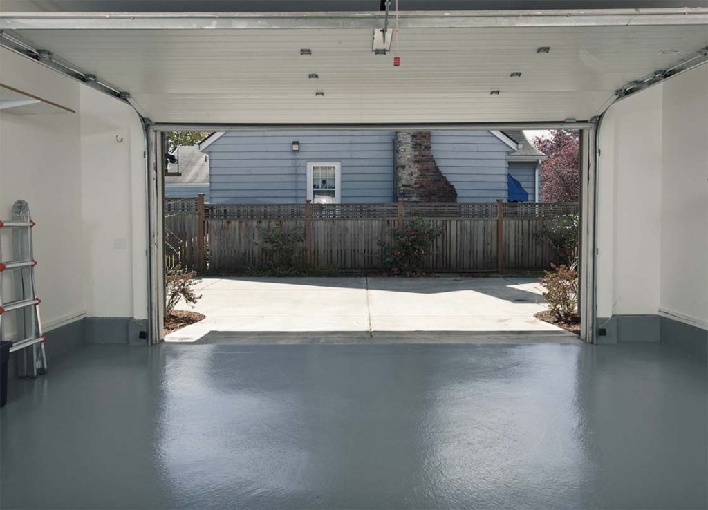 How to epoxy the garage floor?