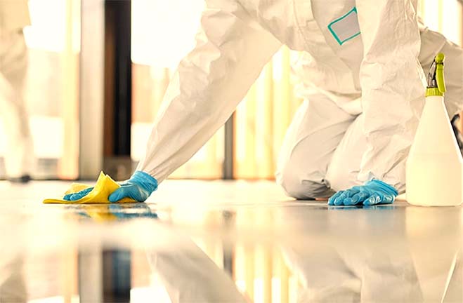 How to clean garage floor epoxy?